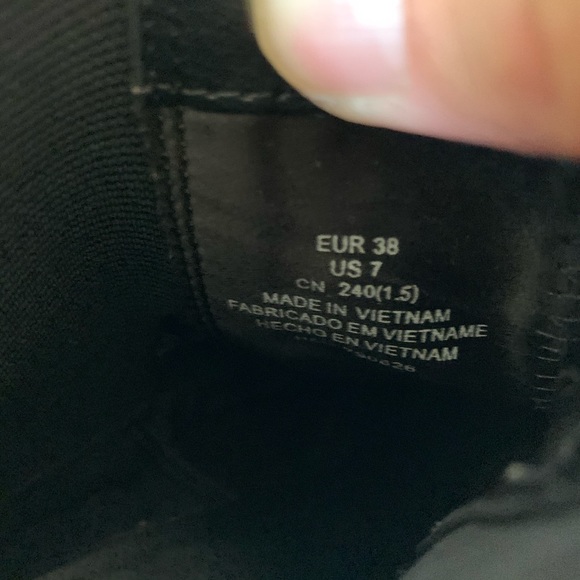 H&M Dark Ankle Boots (worn once) - Picture 12 of 15